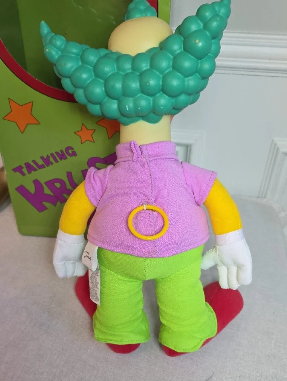 Talking Krusty Doll! EUC in Original Box
